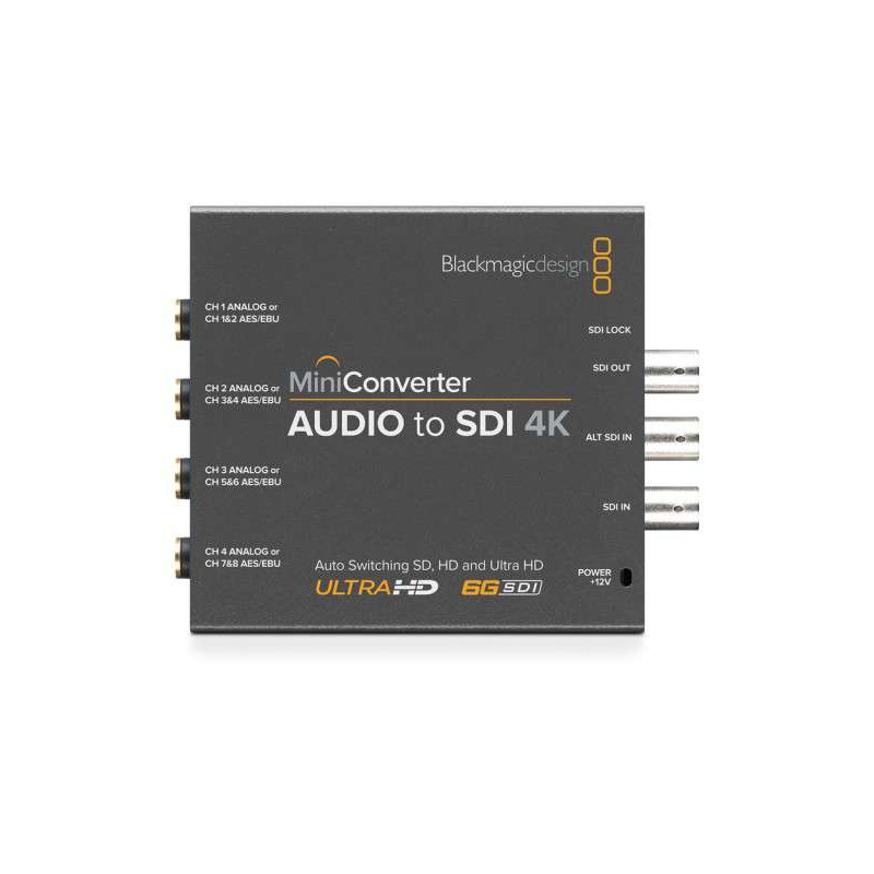 Mini Converter Audio to SDI 4K Blackmagic Design