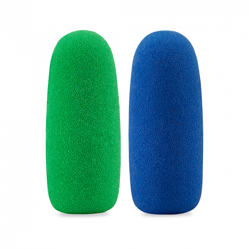 WS-Chroma Rode Spugne Antivento Blue e Green per VideoMic NTG