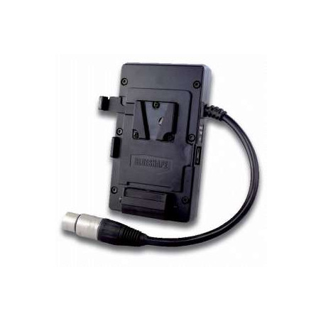 MVBELTS Blueshape Adattatore batteria per cintura  Sistema V_Mount con uscita XLR