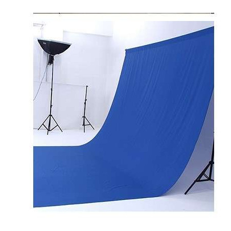 E-Image fondale blu 3x6m in tessuto