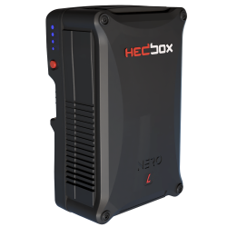 NERO L HEDBOX, batteria high load, Vmount 14,8V 195Wh, 13A, D-TAP, USB