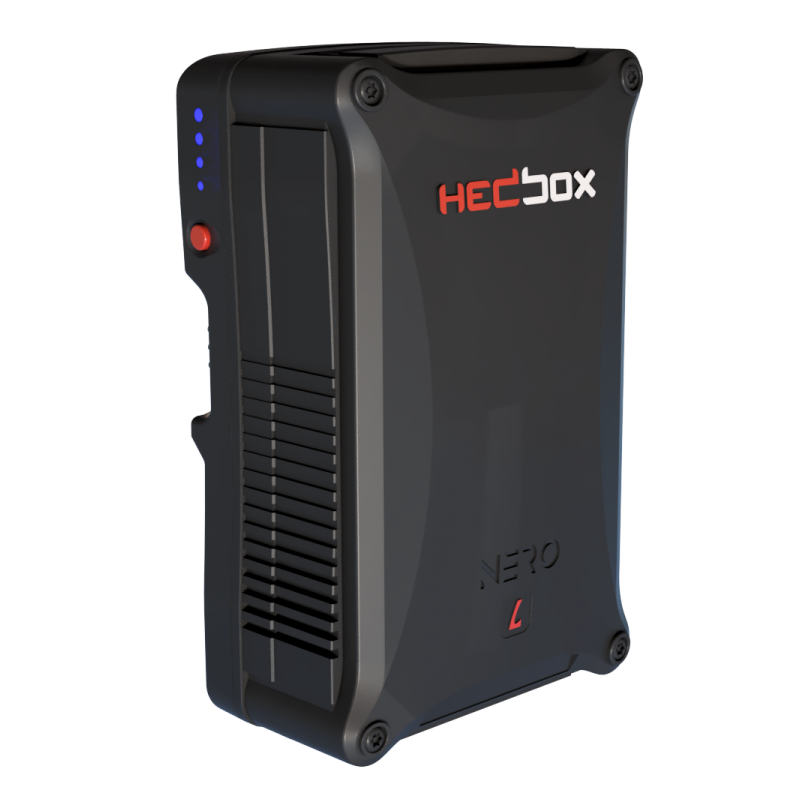 NERO L HEDBOX, batteria  professionale high load, V – Mount al litio