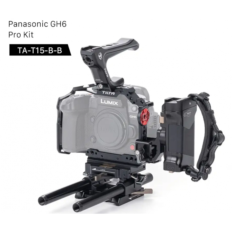 Pro Kit Tilta Full Camera Cage Kit per Panasonic GH6 nero