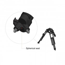 Cartoni T724/B treppiede STUDIO Baby, alluminio, coppa 150mm
