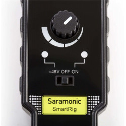 SmartRig II Saramonic adattatore da microfono-chitarra XLR a 1/4" (telefoni)