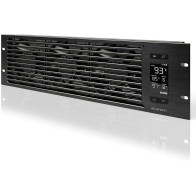 CLOUDPLATE T9-N PRO Unità Rack 3U, Sistema Silenzioso di 3 Ventole Aspiranti