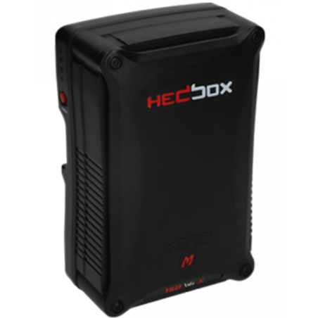 NERO MX batteria HEDBOX V–Mount 150Wh/13200mAh-13A/150W,D-TAP,USB OUT