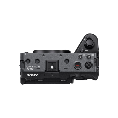 FX30 con impugnatura XLR Sony fotocamera Cinema Line sensore APS-C 4K HDR