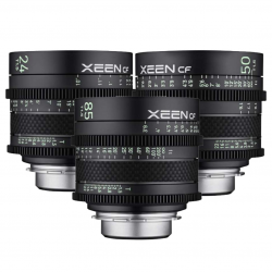 Bundle lenti XEEN CF 24-50-85mm - T1.5 FF CINE PL