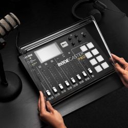 Cover Rode trasparente in policarbonato per Rodecaster Pro