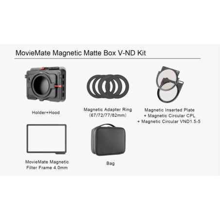 Kase MovieMate Magnetic MatteBox V-ND Kit