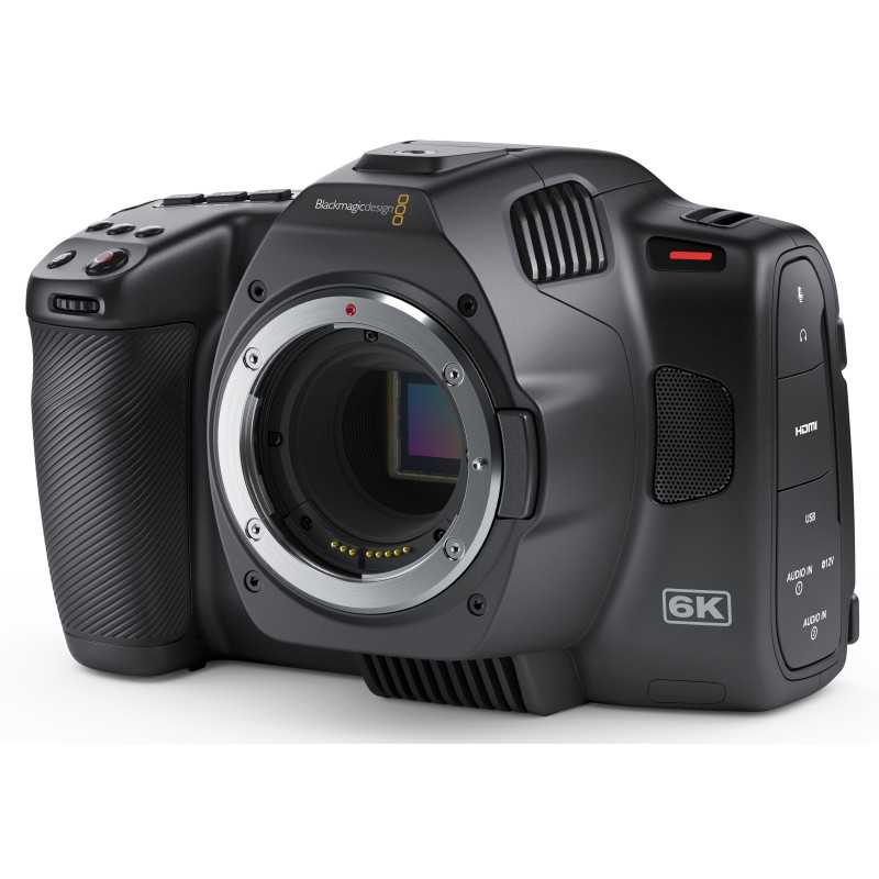 Pocket Cinema Camera 6K Blackmagic 6 con kit di alimentazione Hedbox