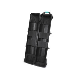 HPRC6500WTRIBLB Valigia per Treppiede 1330x335x285 mm BLACK/BLUE BASSANO