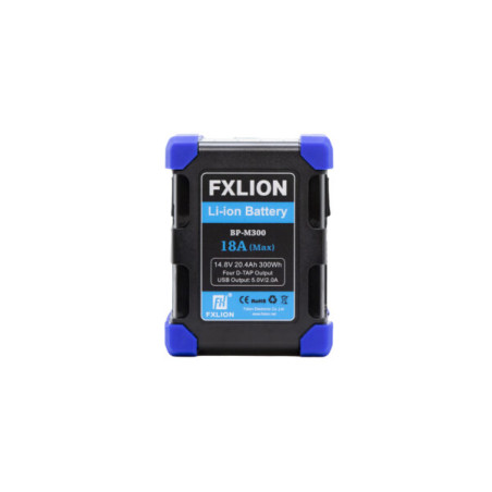 BP-M300 Fxlion Shockproof 300Wh V-lock Battery 18A, 4xD-tap ( mini size)