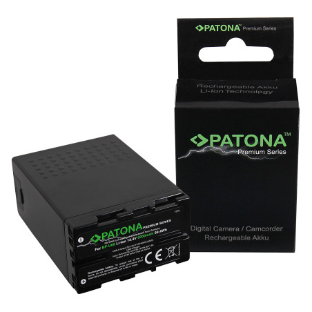 PATONA Premium Battery 1316 f. Sony BP-U68 BP-U65 BP-U60 6900mAh inkl. D-Tap und USB-ports