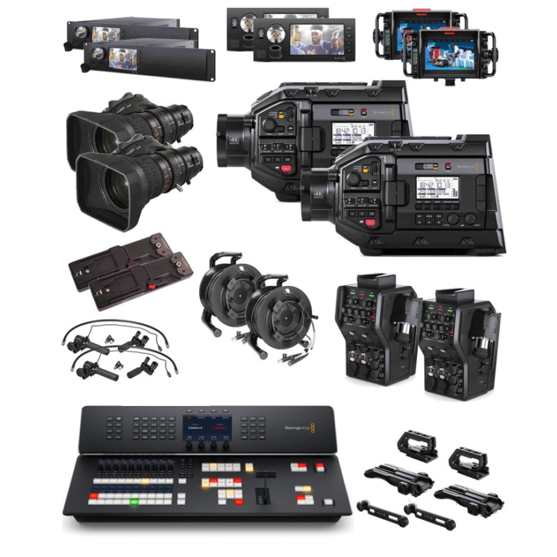 KIT STUDIO 2 URSA G2 Broadcast Blackmagic