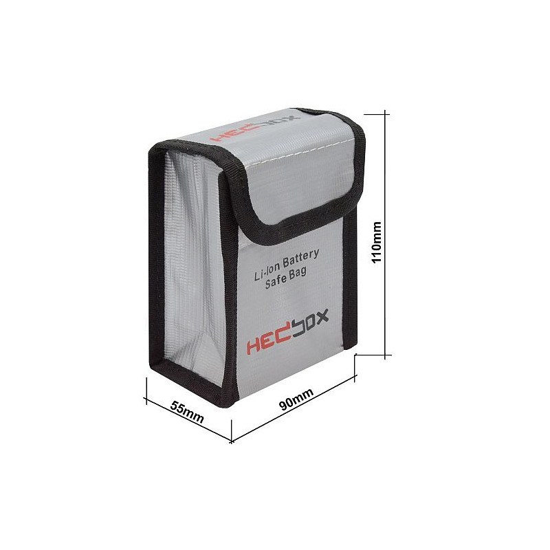 FIREBAG - M safe bag HEDBOX per batterie - media