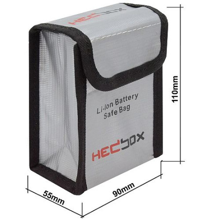 FIREBAG - M safe bag HEDBOX per batterie - media