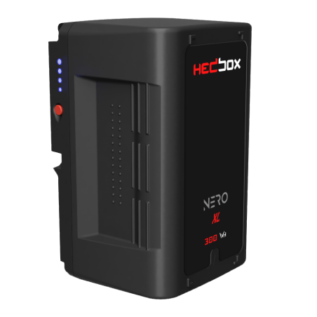 NERO LX RED Camera batteria HEDBOX V–Mount 195Wh/13200mAh-13A/190W,D-TAP,USB OUT