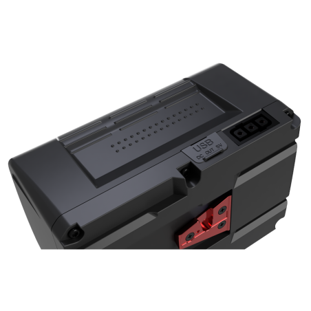 NERO LX RED Camera batteria HEDBOX V–Mount 195Wh/13200mAh-13A/190W,D-TAP,USB OUT