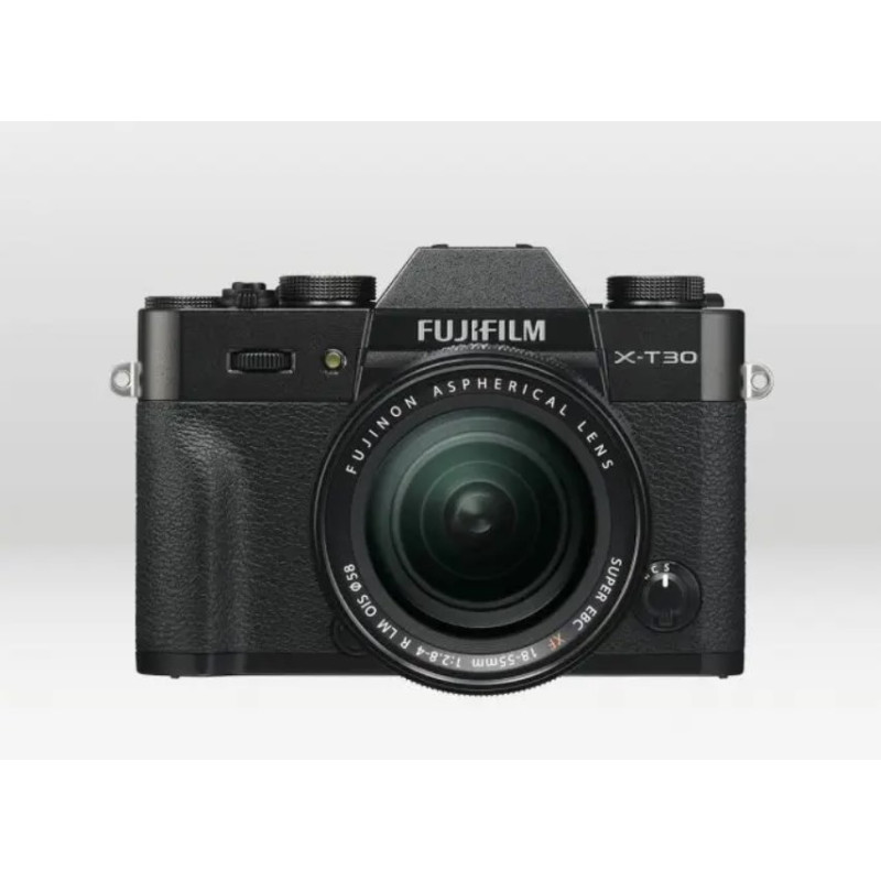 Fotocamera Fuji X-T30 II mirrorless APS-C e obiettiivo FX18-55mm F2.8-4 R LM OIS