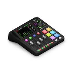 RODECASTER DUO, 2 PodMic, 2 cuffia NTH-100, 2 PSA1+ e 2 XLR3 black RODE KIT