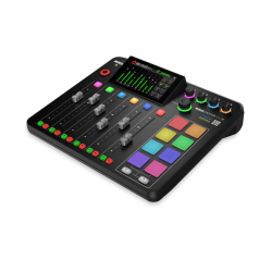 RODECASTER PRO II, 4 PodMic, 4 headphones NTH-100, 4 PSA1+ e 4 XLR3 black RODE KIT