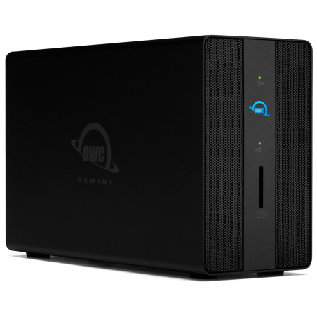 OWC 4.0TB HDD Gemini - Thunderbolt (USB-C) Dock e Dual-Drive RAID