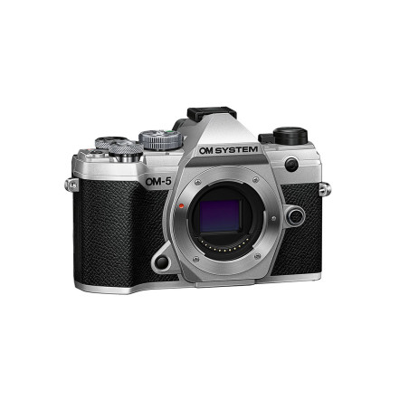 OM-5 mirrorless OM System silver -solo corpo