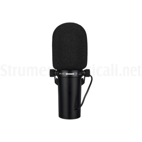 Shure SM7dB microfono dinamico cardioide, preamplificatore integrato phantom 48V