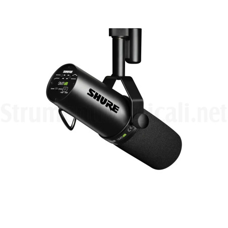 Shure SM7dB microfono dinamico cardioide, preamplificatore integrato phantom 48V