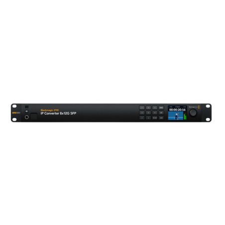 Blackmagic 2110 IP Converter 8x12G SFP