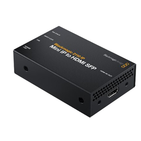 Blackmagic 2110 IP Mini IP to HDMI SFP