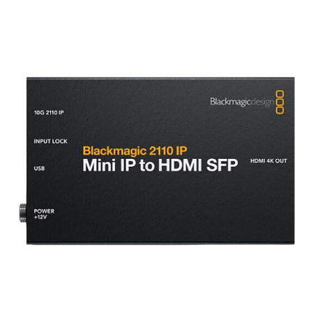 Blackmagic 2110 IP Mini IP to HDMI SFP