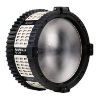 NL-FL28 Nanlux Lente Fresnel con Barndoors per Evoke 2400B