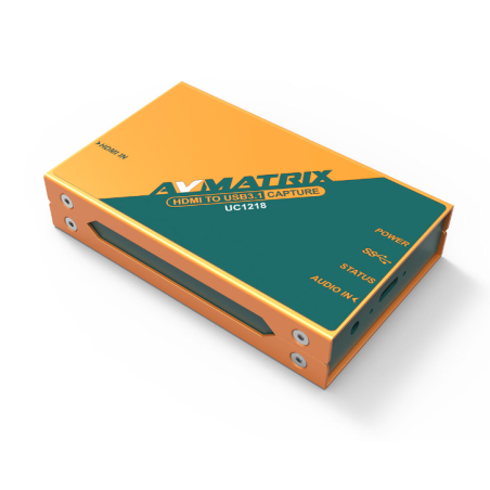 AVMATRIX Acquisizione da HDMI 4K a USB Type-C