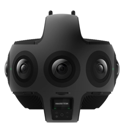 TITAN Insta360 videocamera 360 3D - 8sensori m4/3 - 11k VR