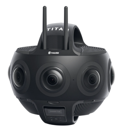 TITAN Insta360 videocamera 360 3D - 8sensori m4/3 - 11k VR