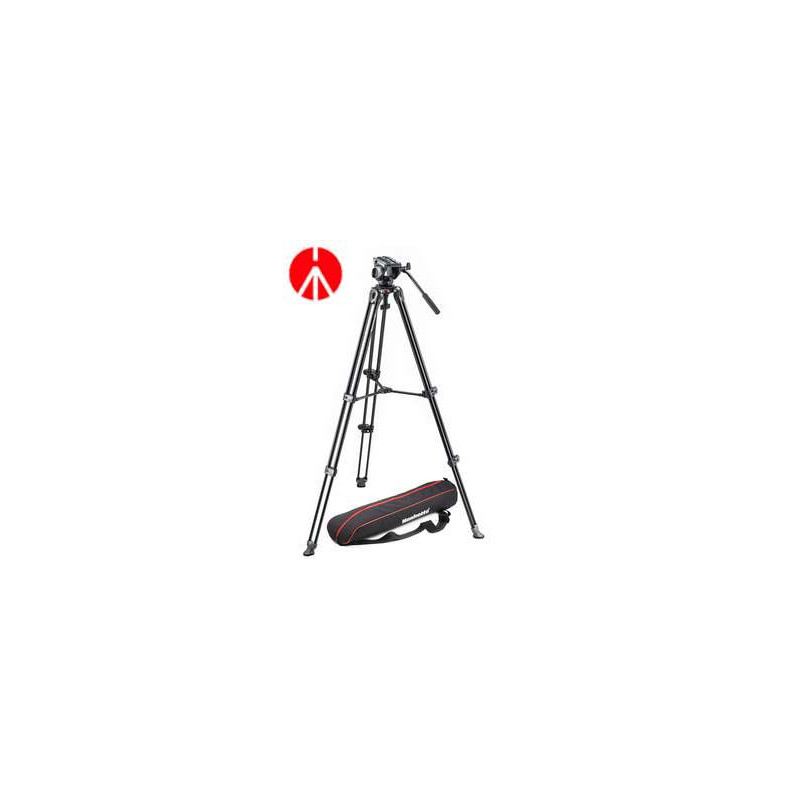 MVK500AM Manfrotto Kit 500, treppiede telescopico a doppio tubo MVT502AM sacca