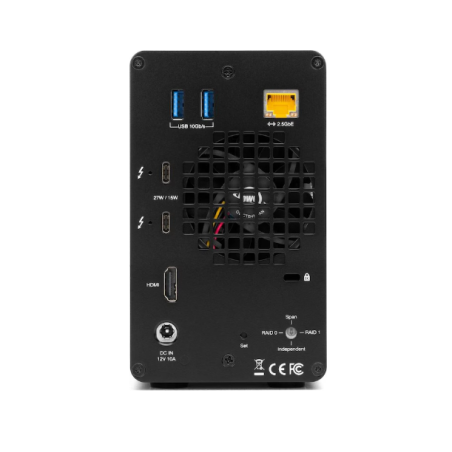 OWC 8.0TB SSD Gemini - Thunderbolt (USB-C) Dock e Dual-Drive RAID