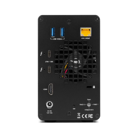 OWC 4.0TB SSD Gemini - Thunderbolt (USB-C) Dock e Dual-Drive RAID