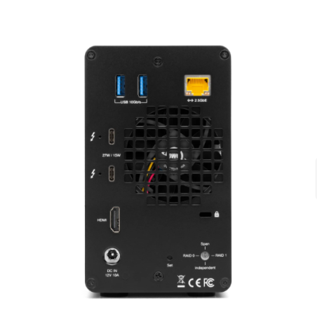 OWC 1.0TB SSD Gemini - Thunderbolt (USB-C) Dock e Dual-Drive RAID