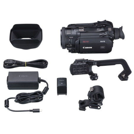 XA75 Camcorder 4K - CMOS 1" - Zoom 15x- Dual Pixel CMOS AF - HDMI & 3G-SDI