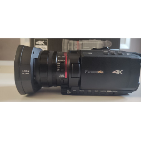 HC-X1500 Panasonic Camcorder 4K con zoom ottico 24X e WiFi - USATO