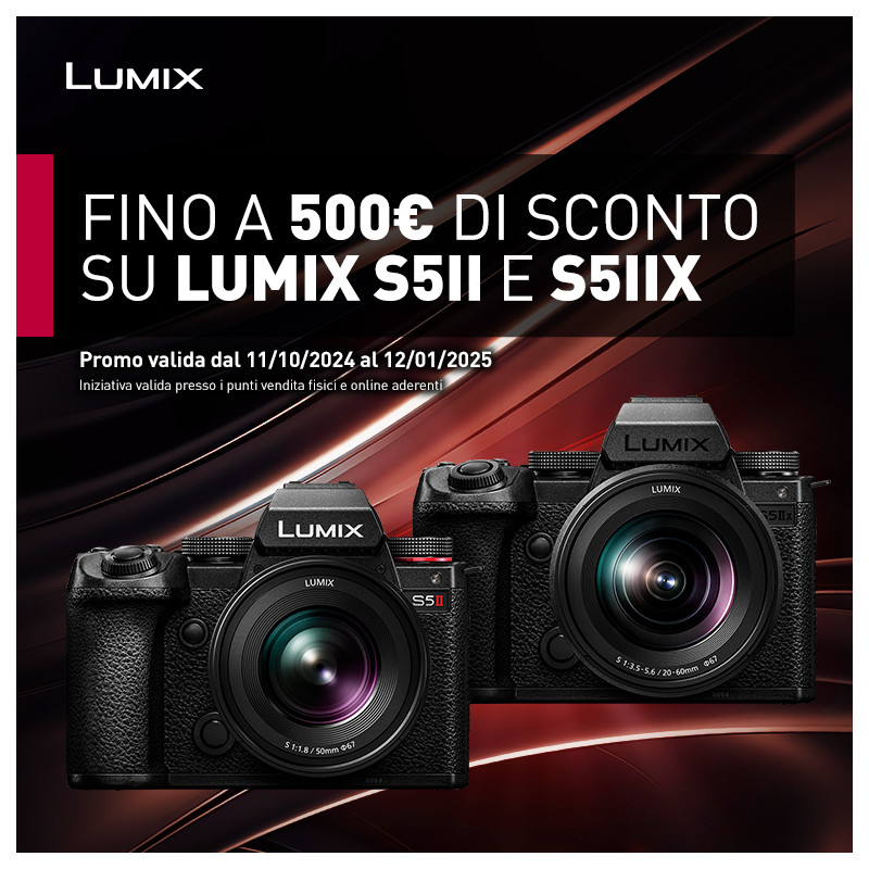 Lumix S5 Mark II Panasonic Fotocamera digitale mirrorless, solo corpo