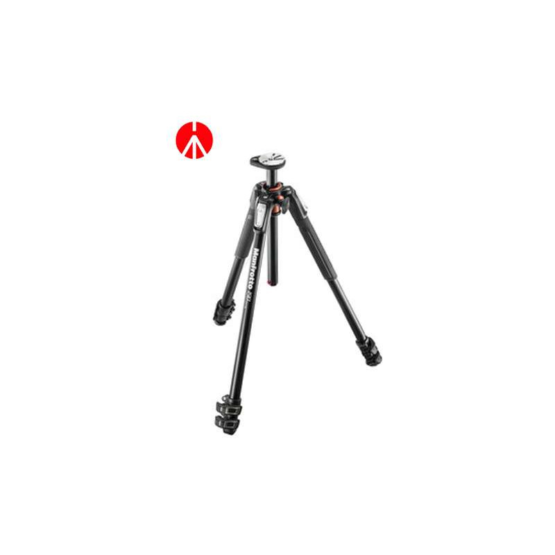 Treppiede Manfrotto serie 190 alluminio 3 sezioni