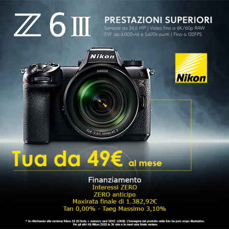 Nikon Z6 III + Z 24-120 f/4 S + SDXC 128GB