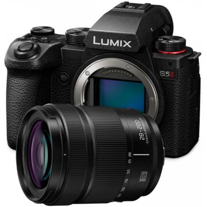 Lumix S5 Mark II Panasonic Fotocamera e Ottica LUMIX G 28-200mm