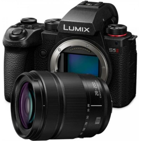 Lumix S5 Mark II Panasonic Fotocamera e Ottica LUMIX G 28-200mm