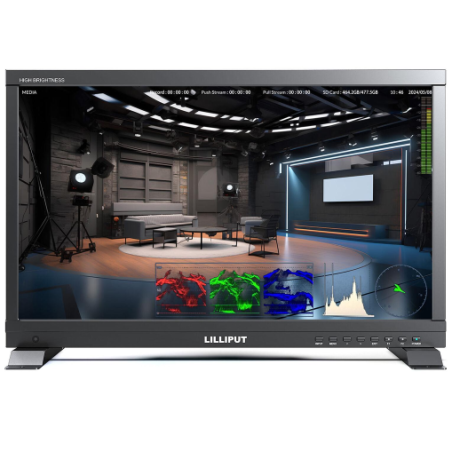 PVM220S-E Lilliput Monitor Broadcast da 21,5"registrazione in streaming live